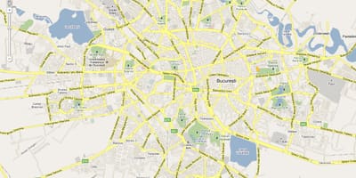 Harta bucuresti rumani