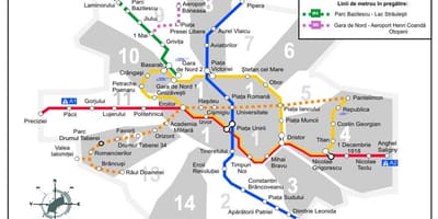 Harta e metrorex 